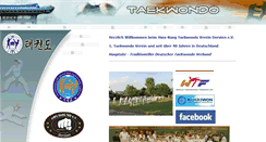 Desktop Screenshot of dorsten-taekwondo.de